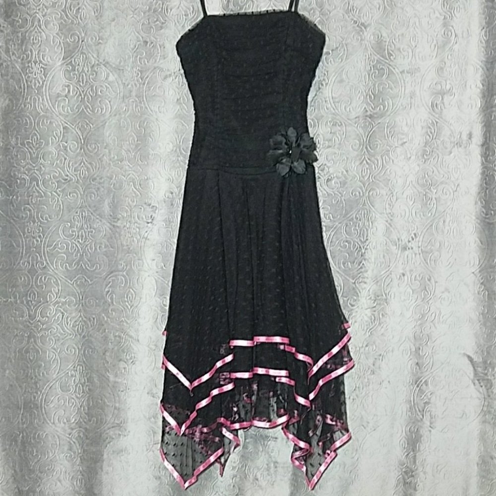 Cache strapless prom dress H1
